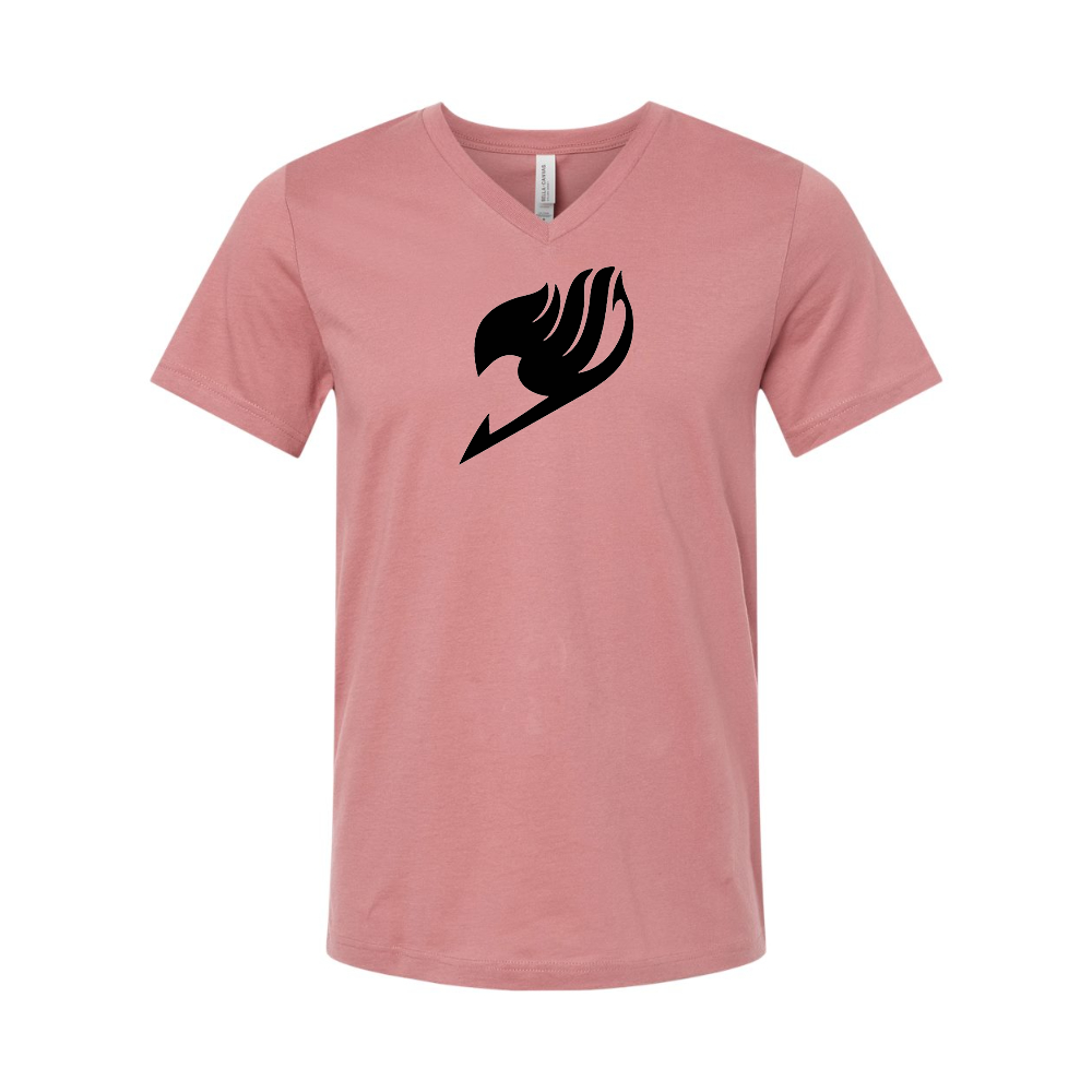 Fairy Tail   BELLA  CANVAS - Jersey V-Neck T-Shirt