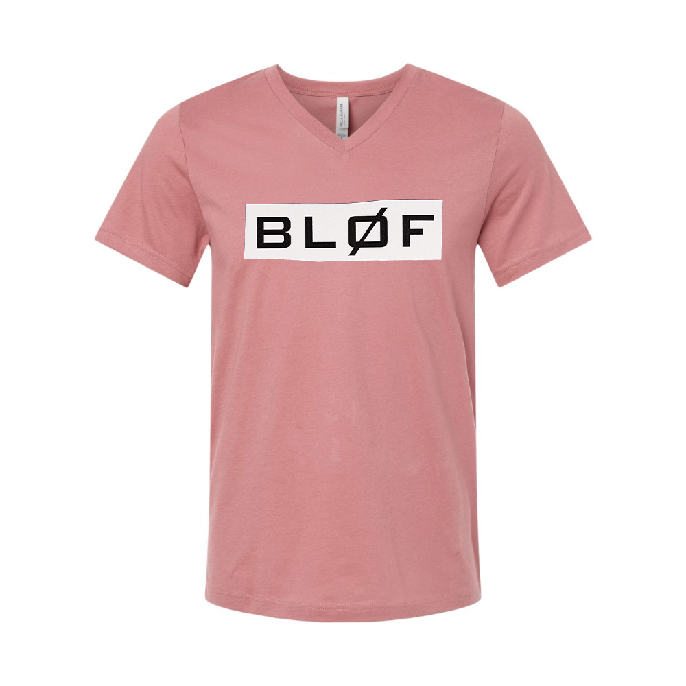 BLØF  BELLA  CANVAS - Jersey V-Neck T-Shirt