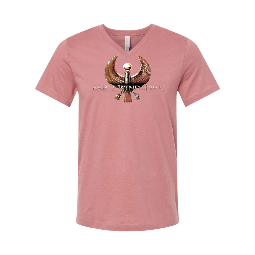 Earth Wind & Fire BELLA  CANVAS - Jersey V-Neck T-Shirt
