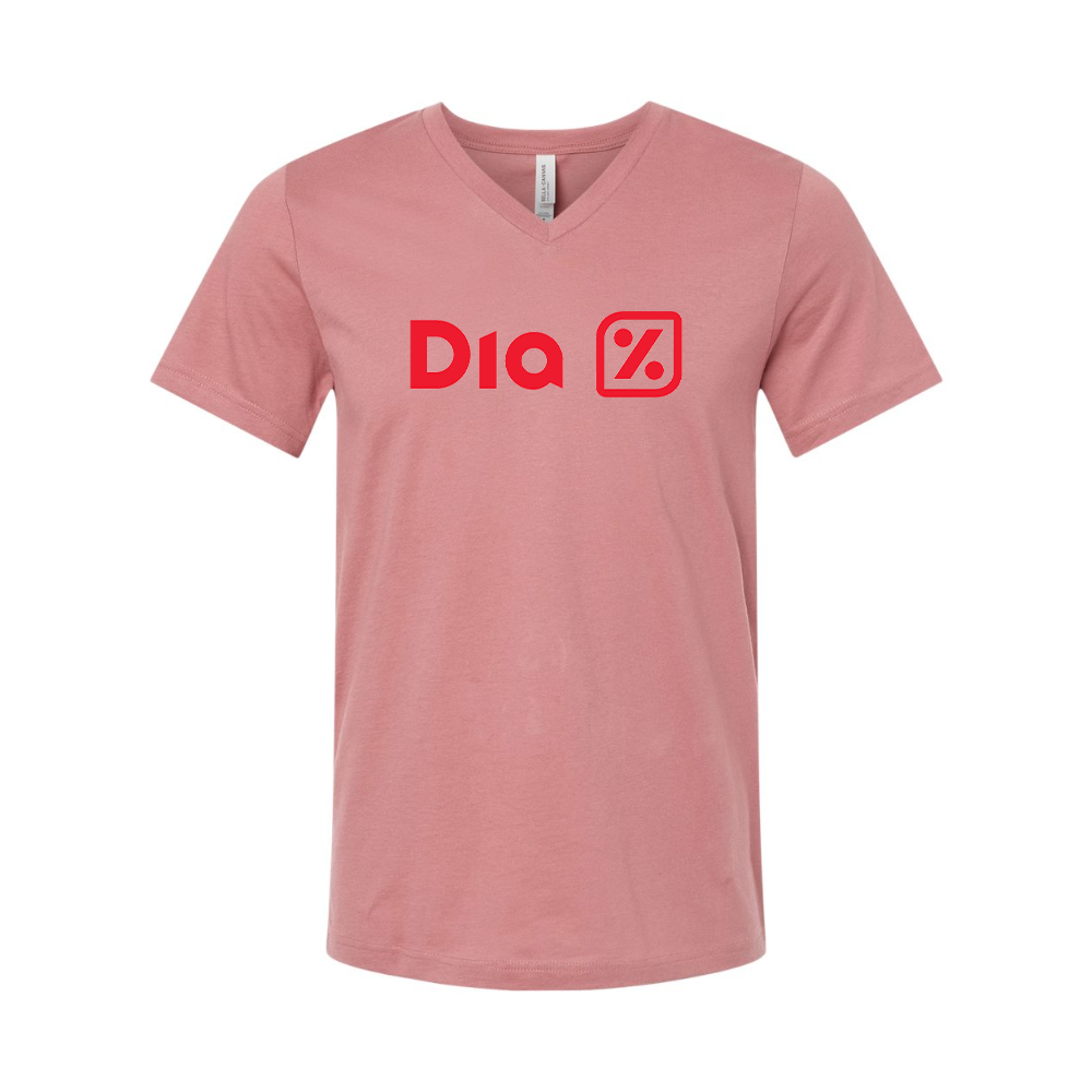 Dia  BELLA  CANVAS - Jersey V-Neck T-Shirt