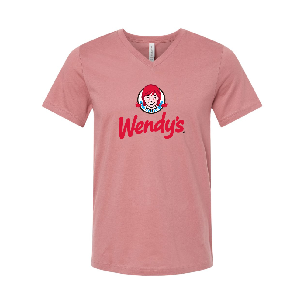Wendy_s  BELLA  CANVAS - Jersey V-Neck T-Shirt