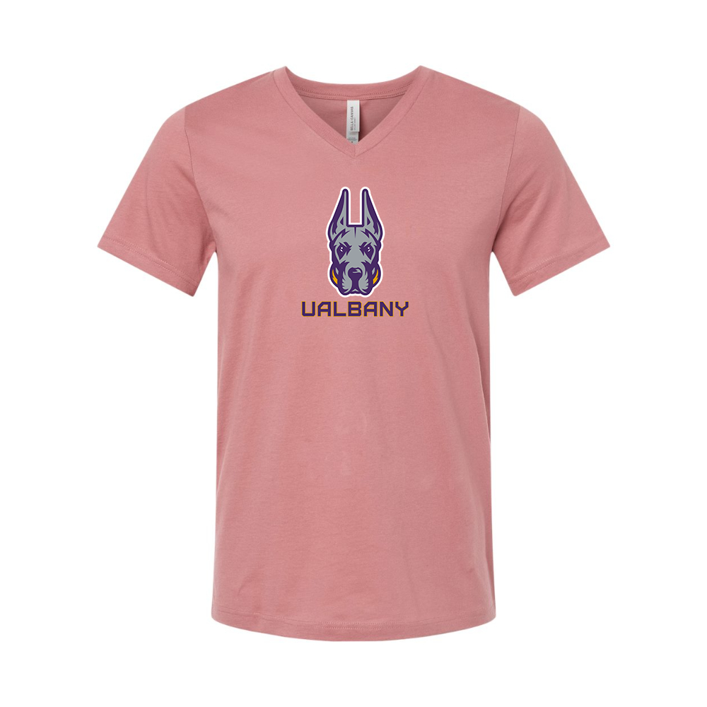 Albany Great Danes  BELLA  CANVAS - Jersey V-Neck T-Shirt