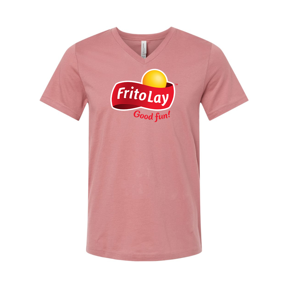 Frito Lay BELLA  CANVAS - Jersey V-Neck T-Shirt