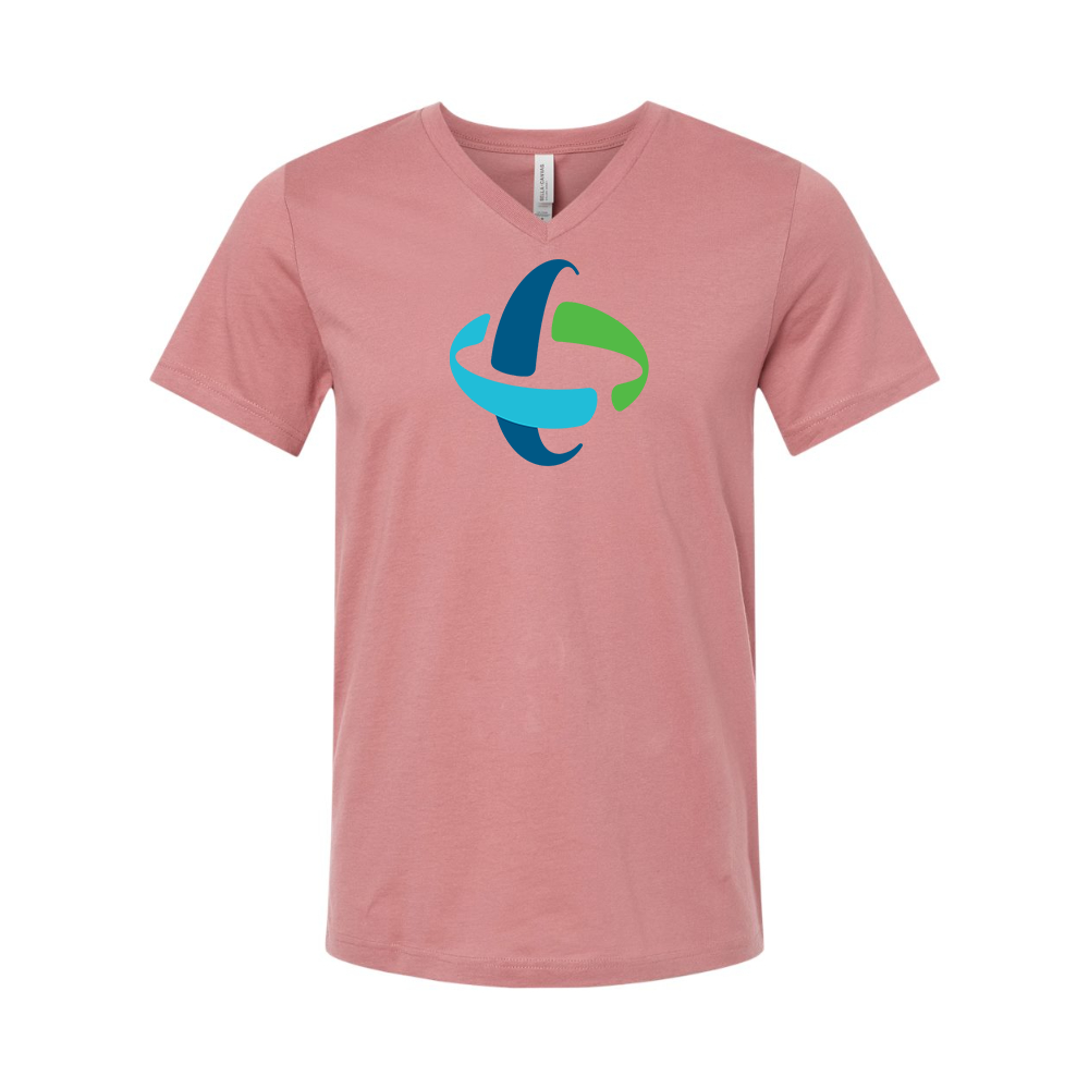 Duke Energy  BELLA  CANVAS - Jersey V-Neck T-Shirt