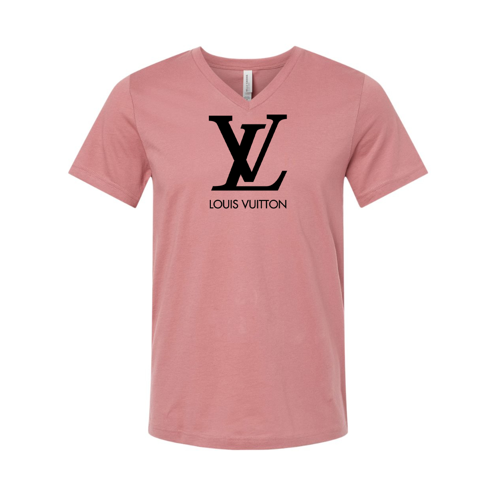 Louis Vuitton BELLA  CANVAS - Jersey V-Neck T-Shirt
