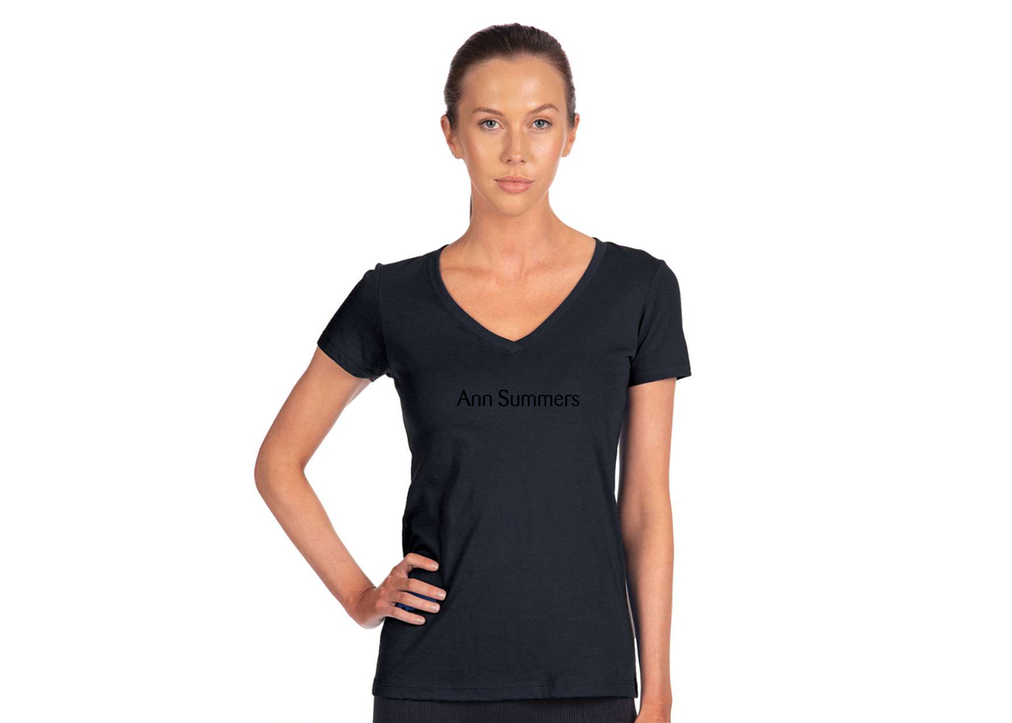 Women's Ann Summers  Next Level V-Neck T-Shirt