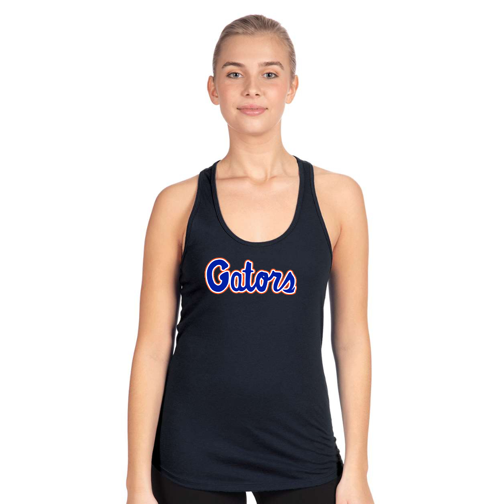 Women's  Florida Gators Script Next Level Ideal Racerback Tank