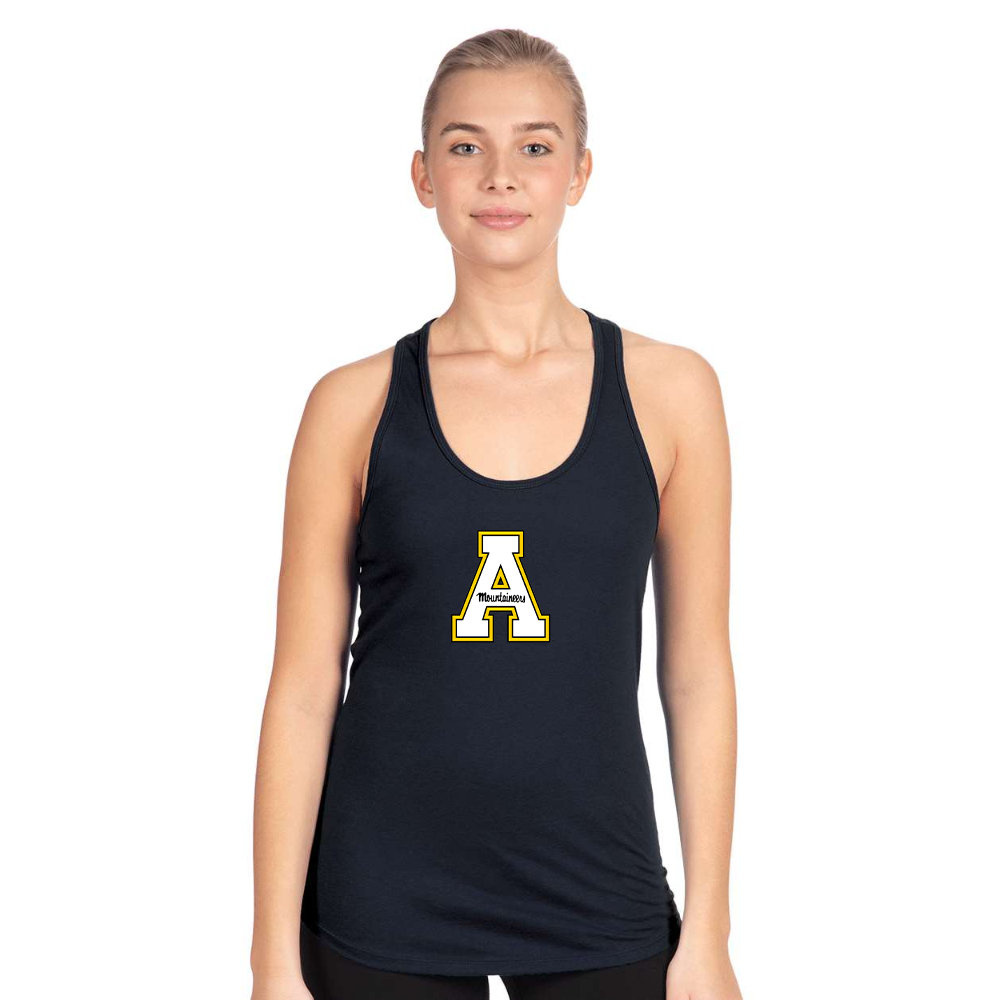 Women's Appalachian State Mountaineers Next Level Ideal Racerback Tank