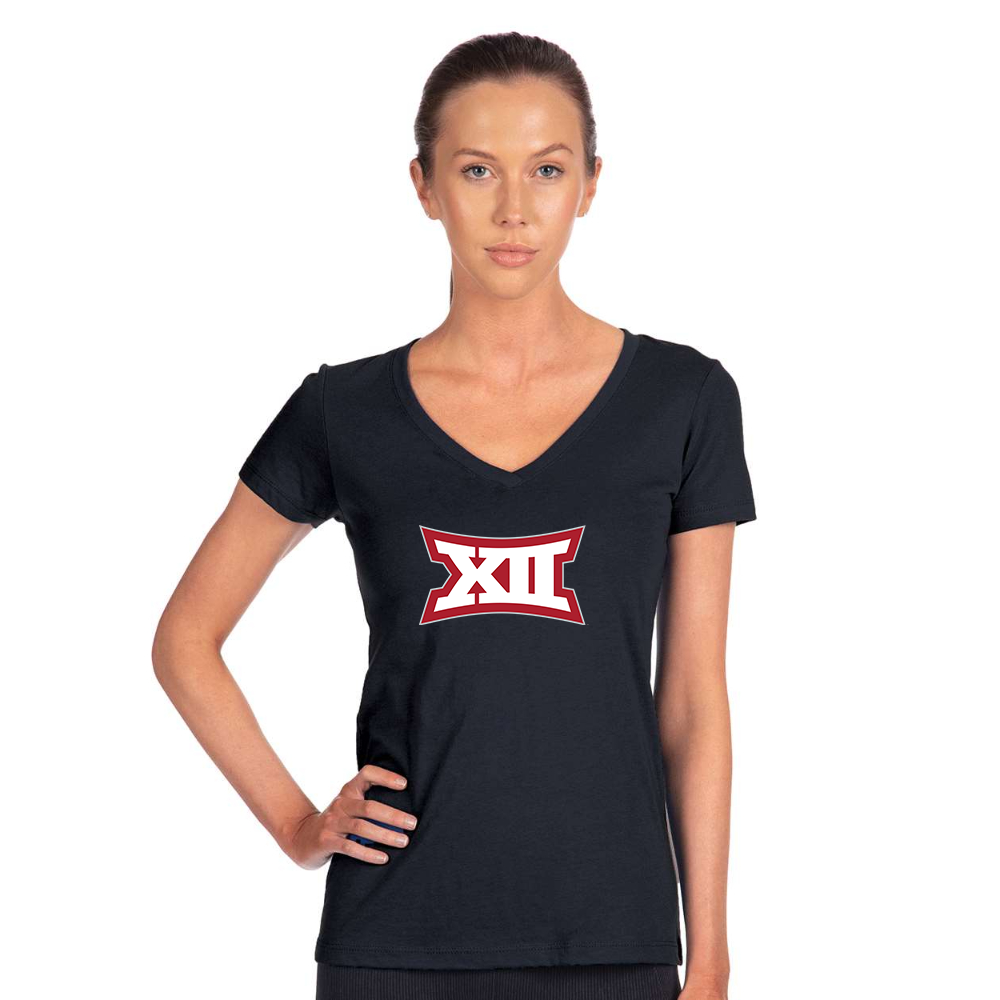 Women's Big 12 Conference Next Level V-Neck T-Shirt