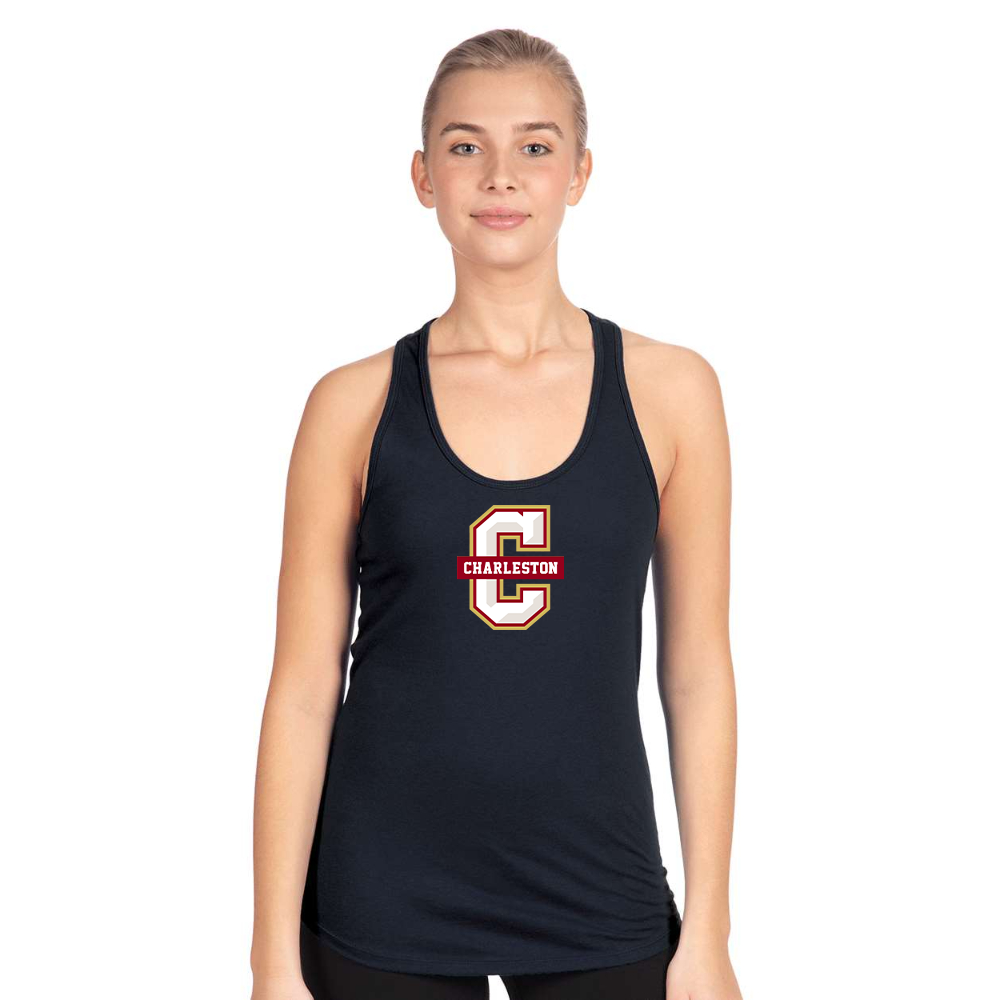 Women's Charleston Cougars Next Level Ideal Racerback Tank