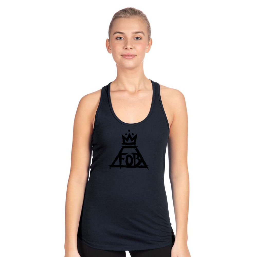 Women's Fall Out Boy Next Level Ideal Racerback Tank