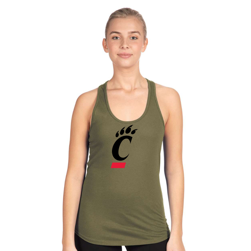 Women's  Cincinnati Bearcats  Next Level Ideal Racerback Tank