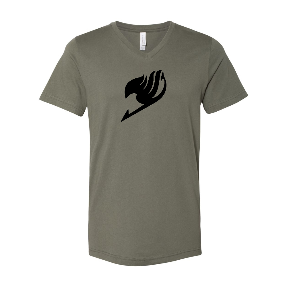 Fairy Tail   BELLA  CANVAS - Jersey V-Neck T-Shirt