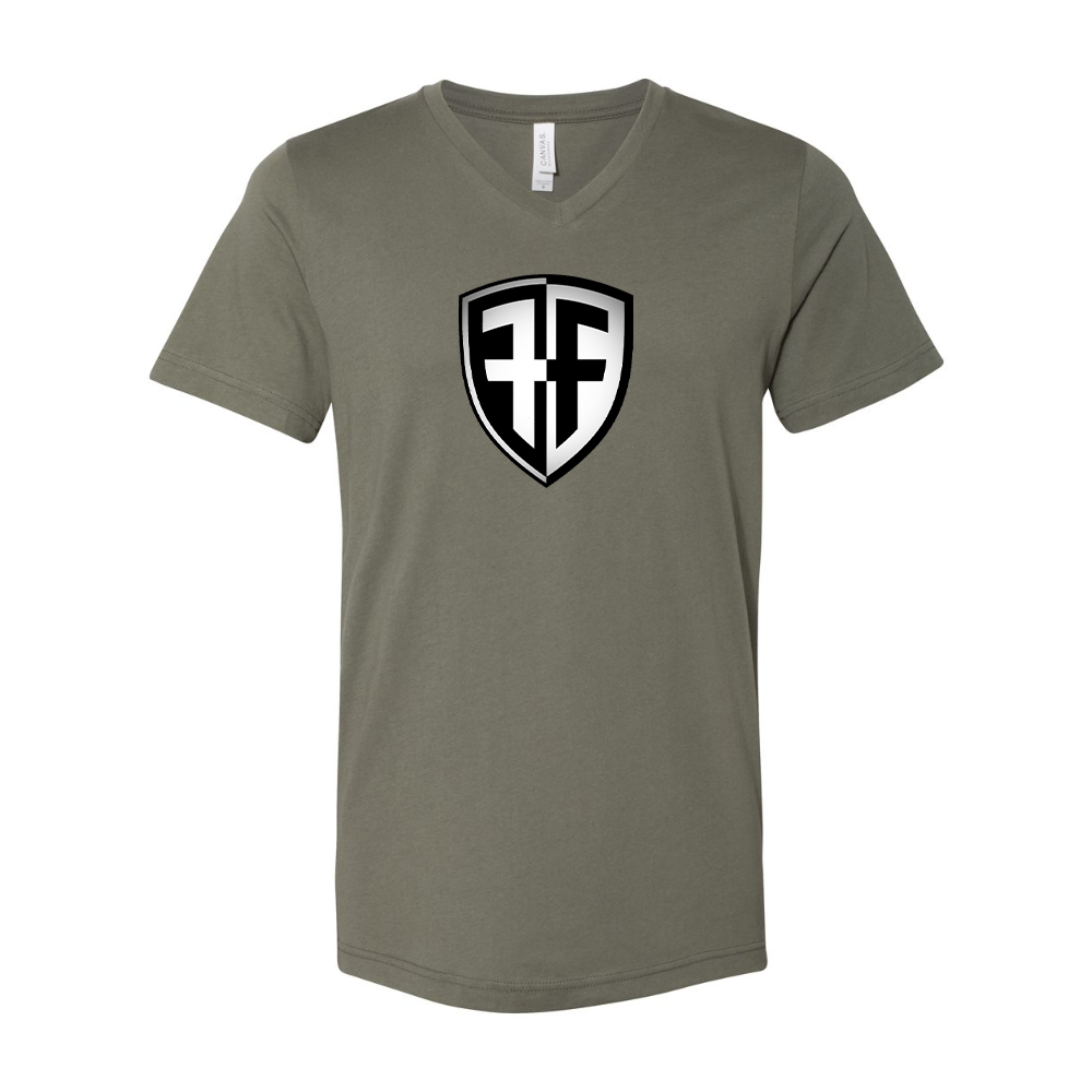 Foffa Bike  BELLA  CANVAS - Jersey V-Neck T-Shirt