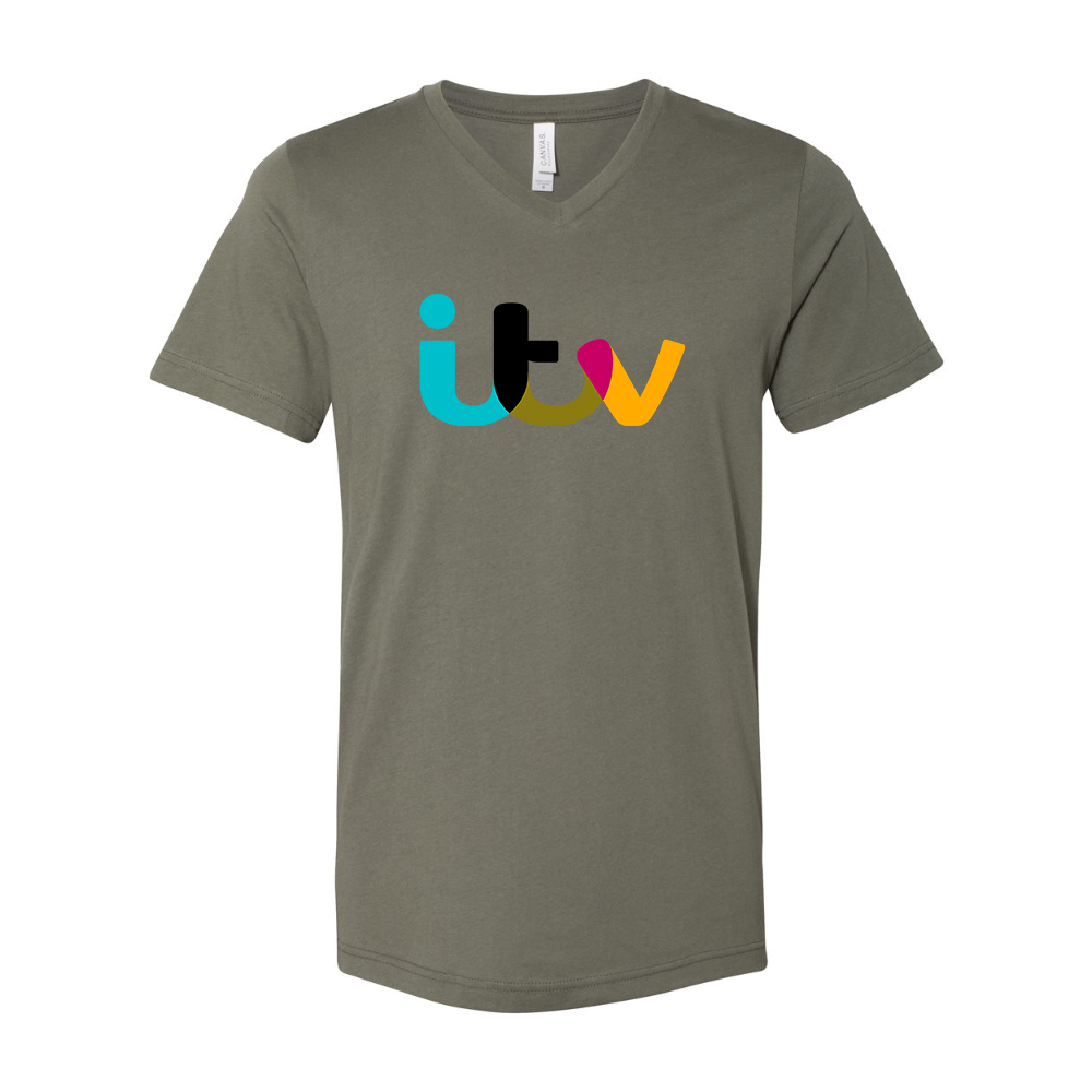 Itv  BELLA  CANVAS - Jersey V-Neck T-Shirt
