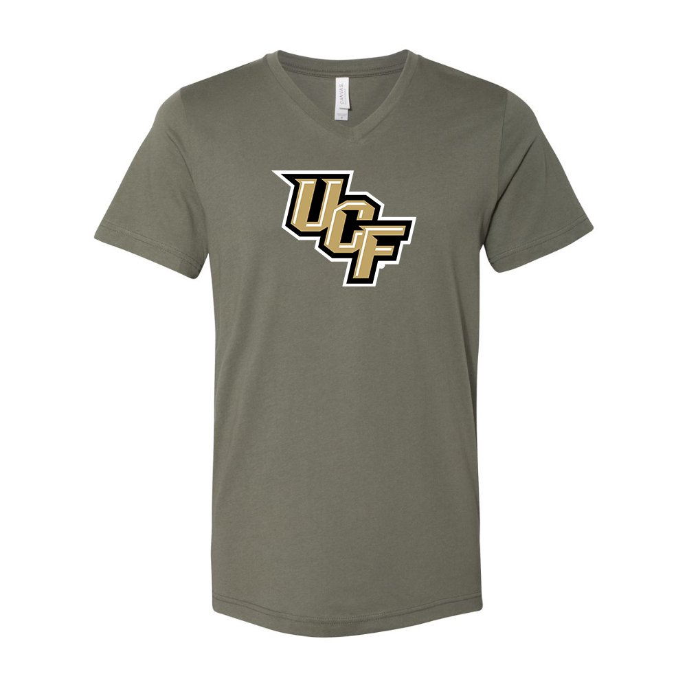 Central Florida Knights   BELLA  CANVAS - Jersey V-Neck T-Shirt