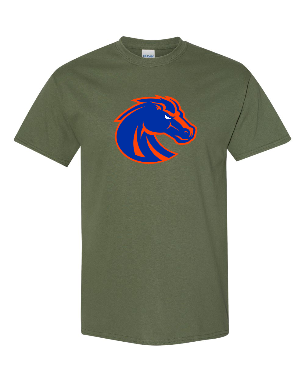 Men's Boise State Broncos   Gildan Heavy Cotton T-Shirt