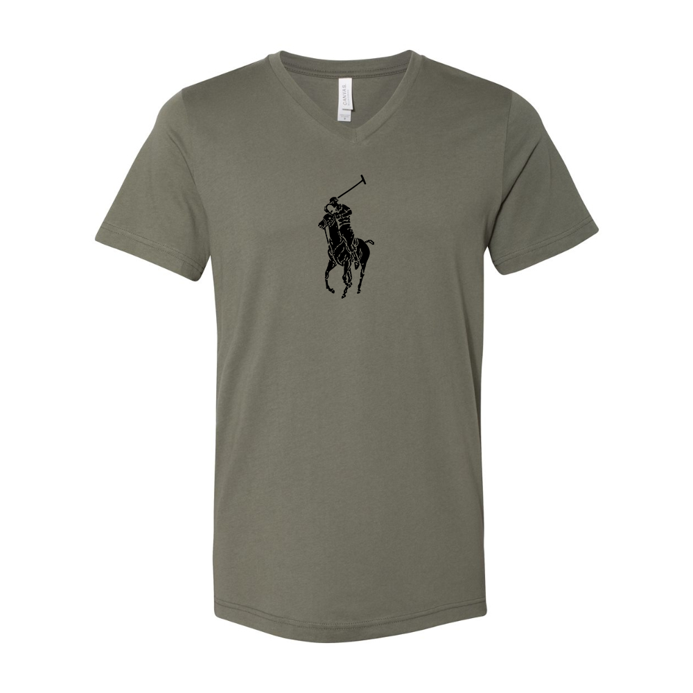 Polo Ralph Lauren BELLA  CANVAS - Jersey V-Neck T-Shirt