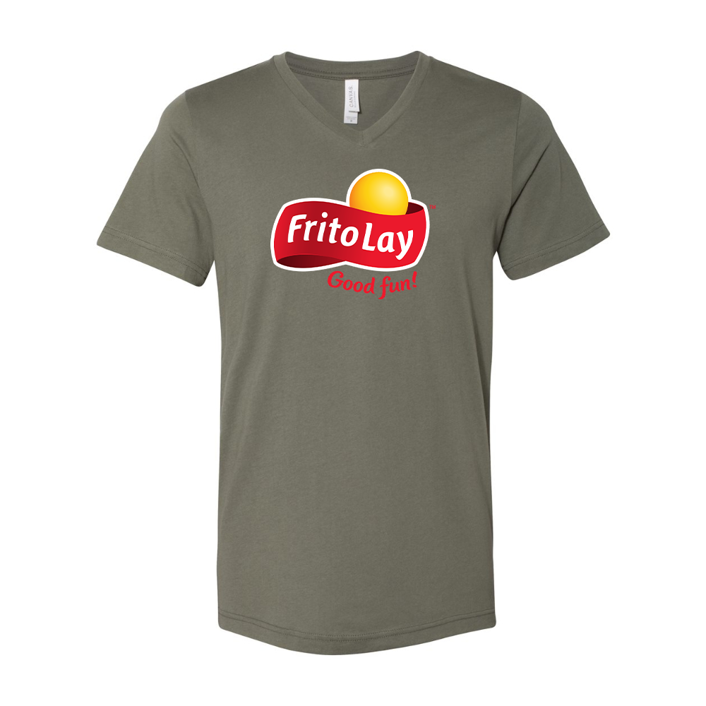 Frito Lay BELLA  CANVAS - Jersey V-Neck T-Shirt