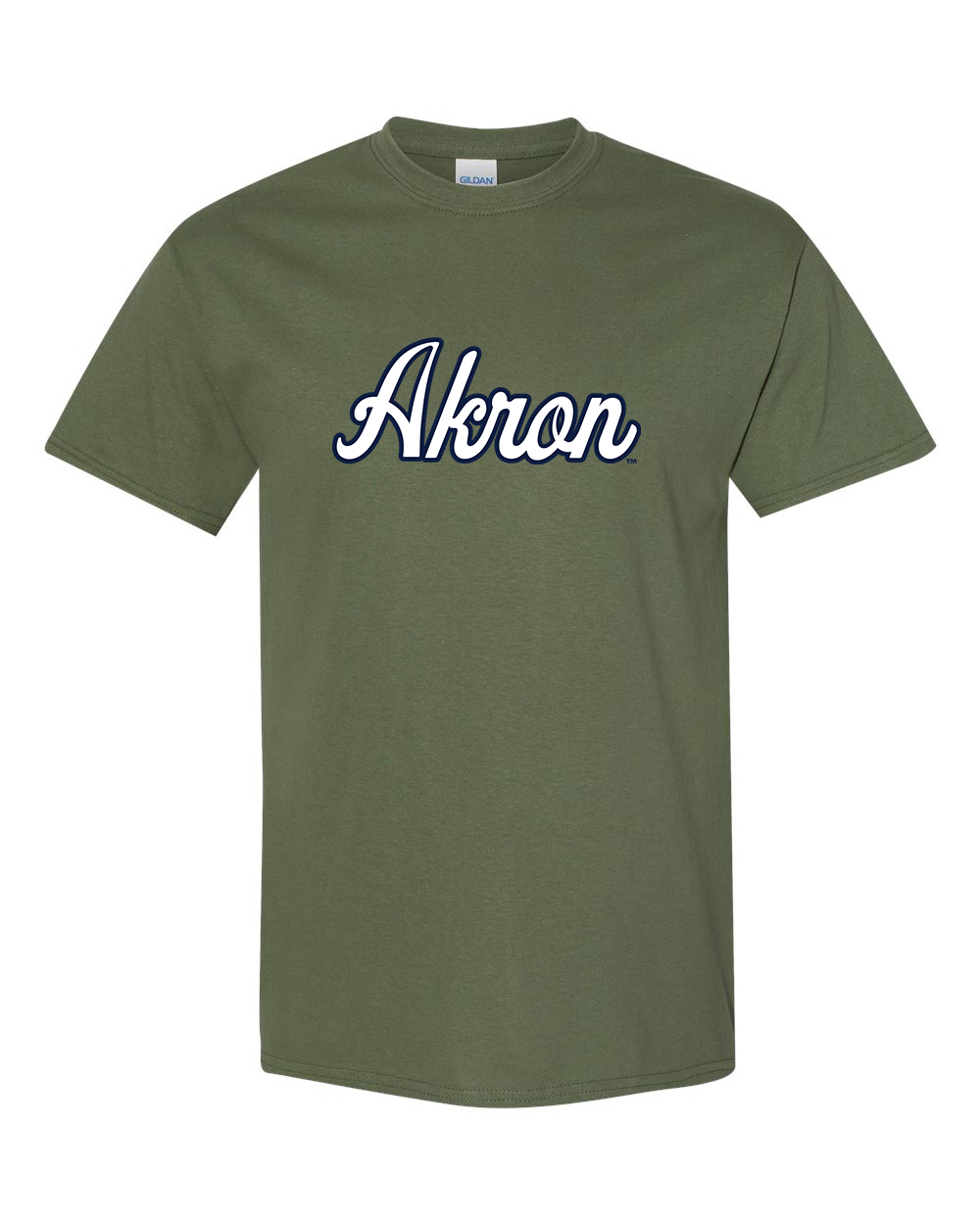 Men's Akron Zips  Gildan Heavy Cotton T-Shirt