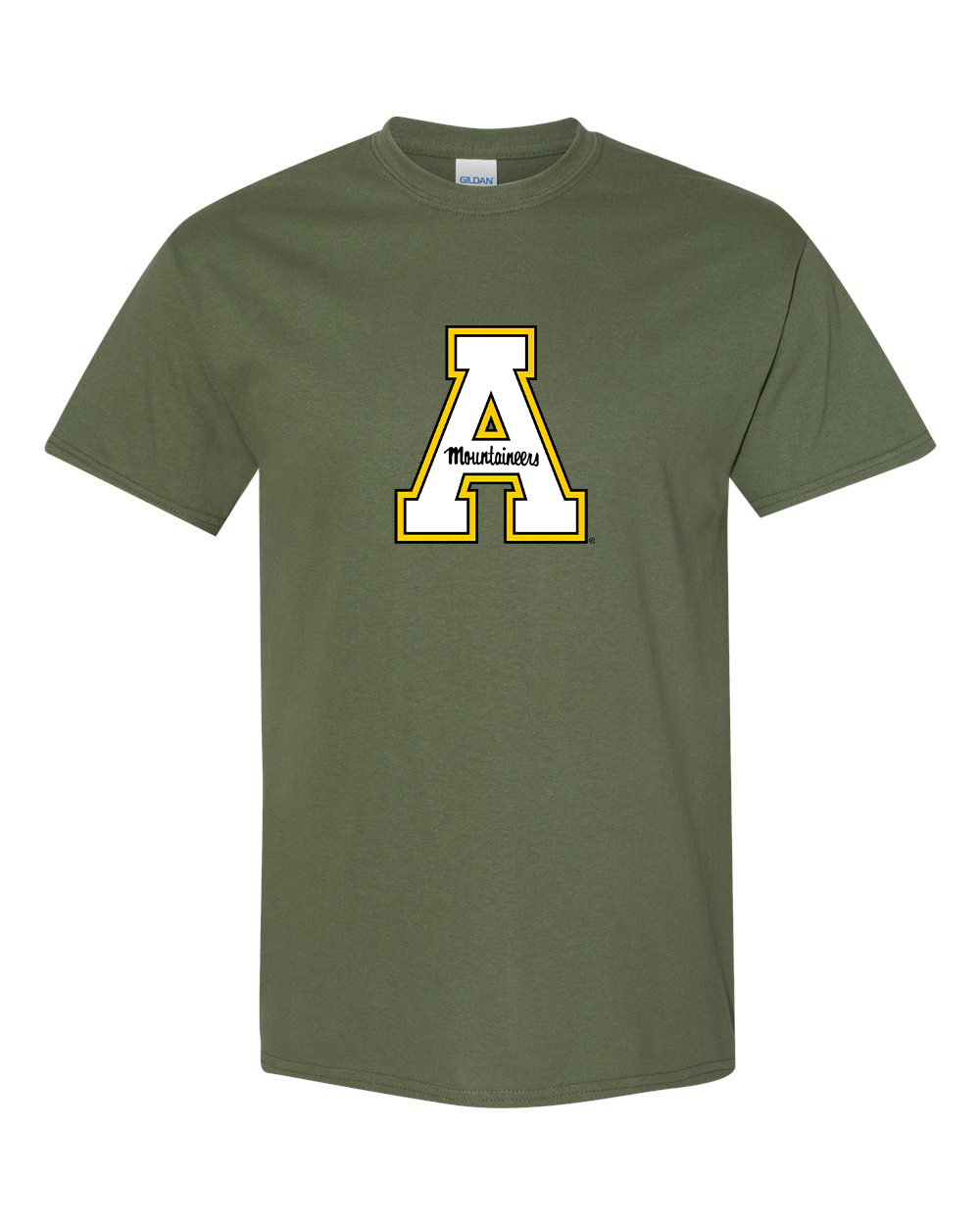 Men's Appalachian State Mountaineers Gildan Heavy Cotton T-Shirt