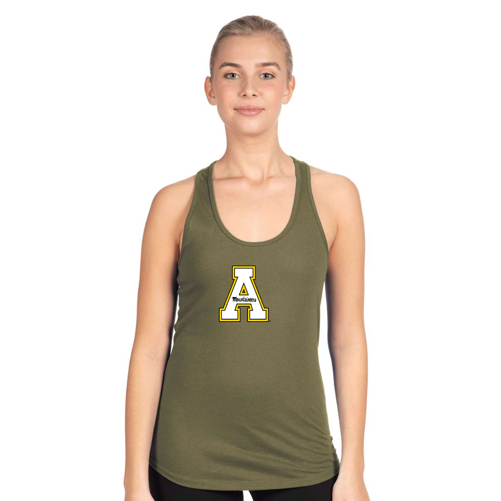 Women's Appalachian State Mountaineers Next Level Ideal Racerback Tank