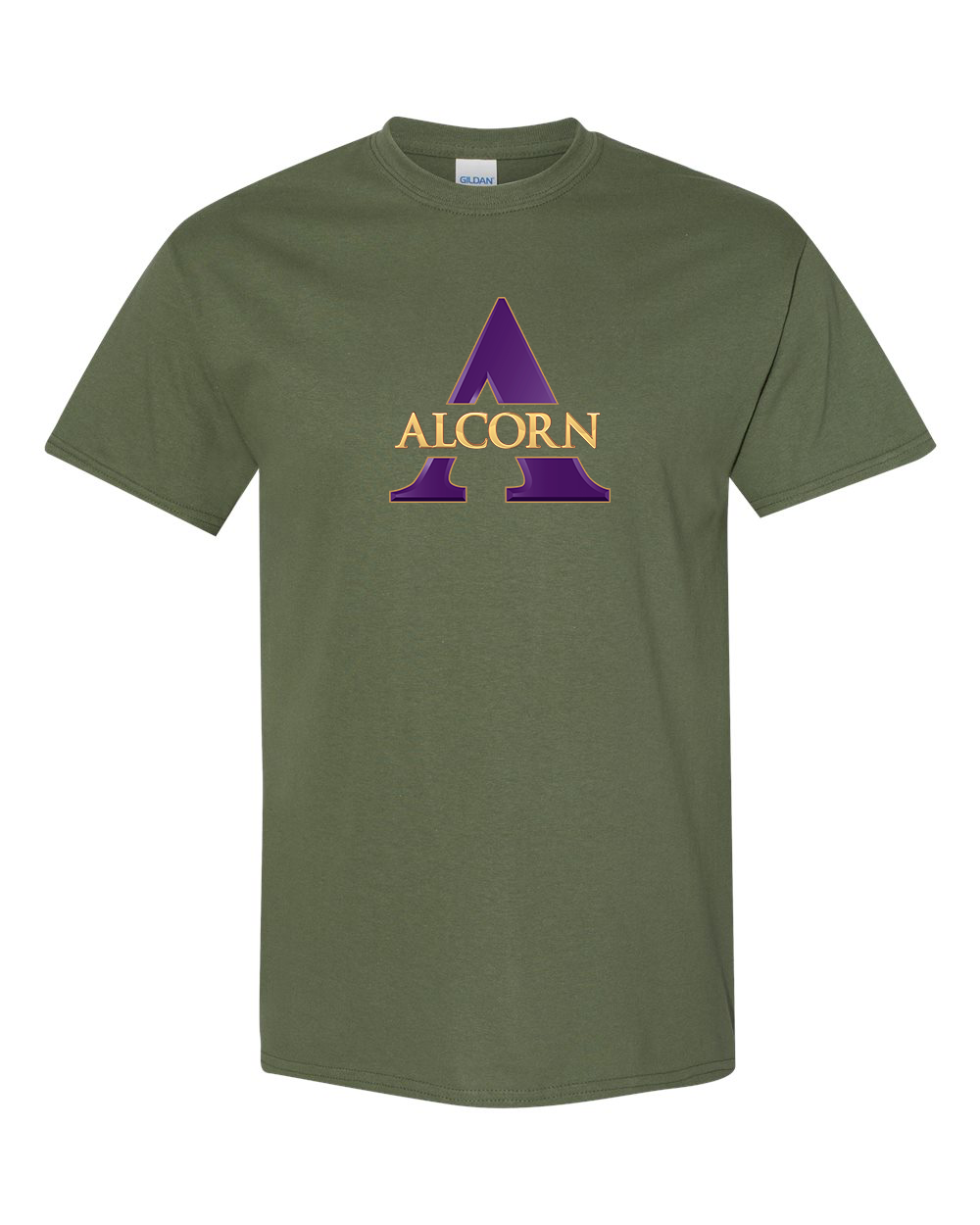 Men's Alcorn State Braves Gildan Heavy Cotton T-Shirt