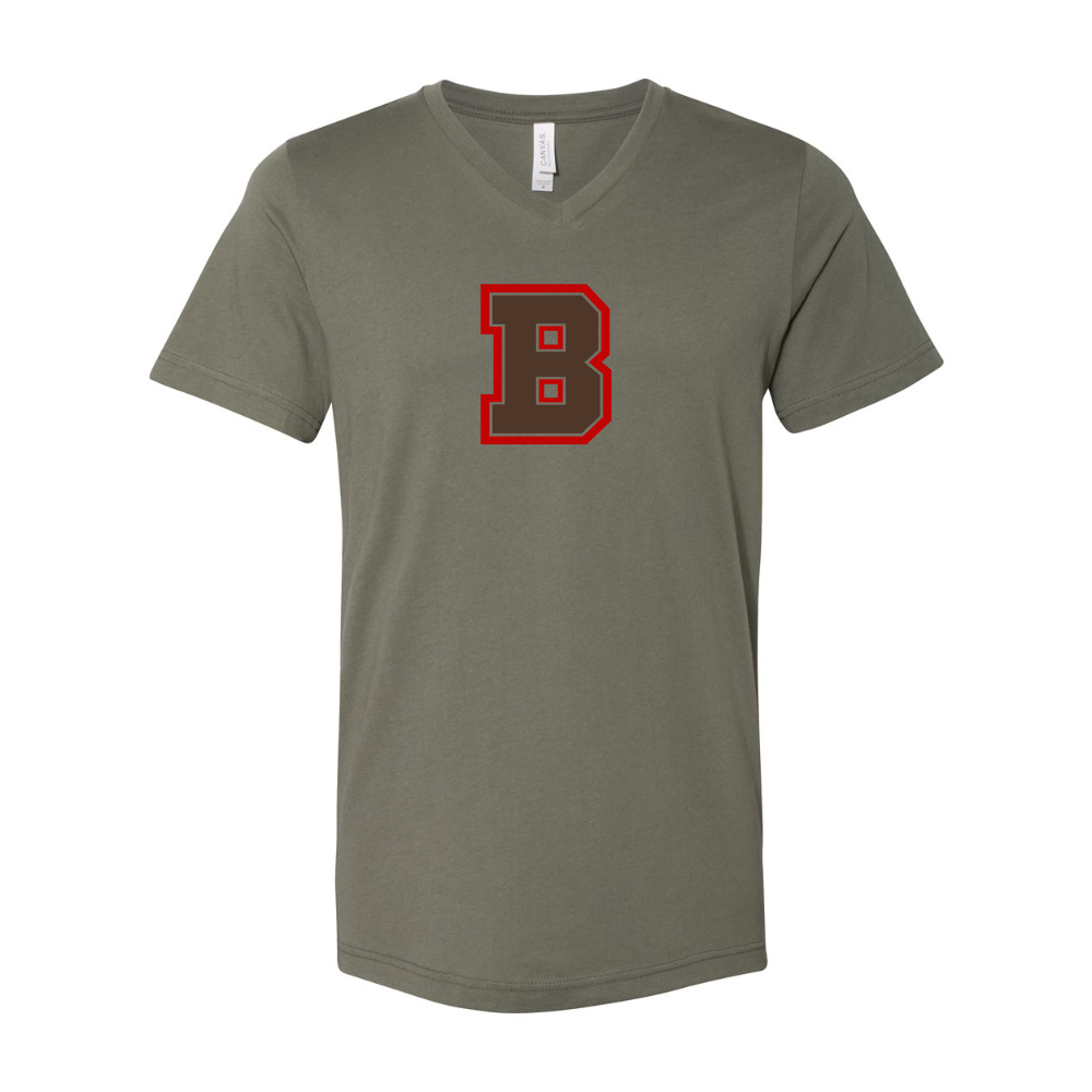 Brown Bears  BELLA  CANVAS - Jersey V-Neck T-Shirt