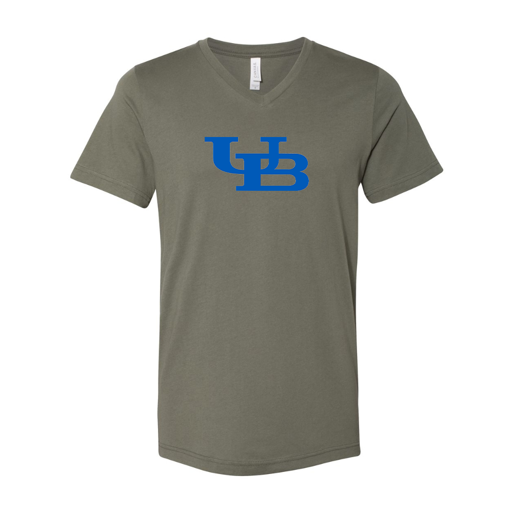 Buffalo Bulls BELLA  CANVAS - Jersey V-Neck T-Shirt