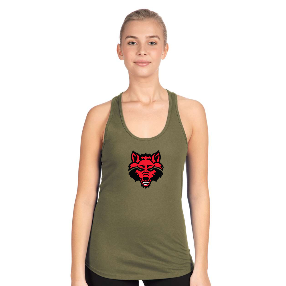 Women's  Arkansas State Red Wolves Next Level Ideal Racerback Tank