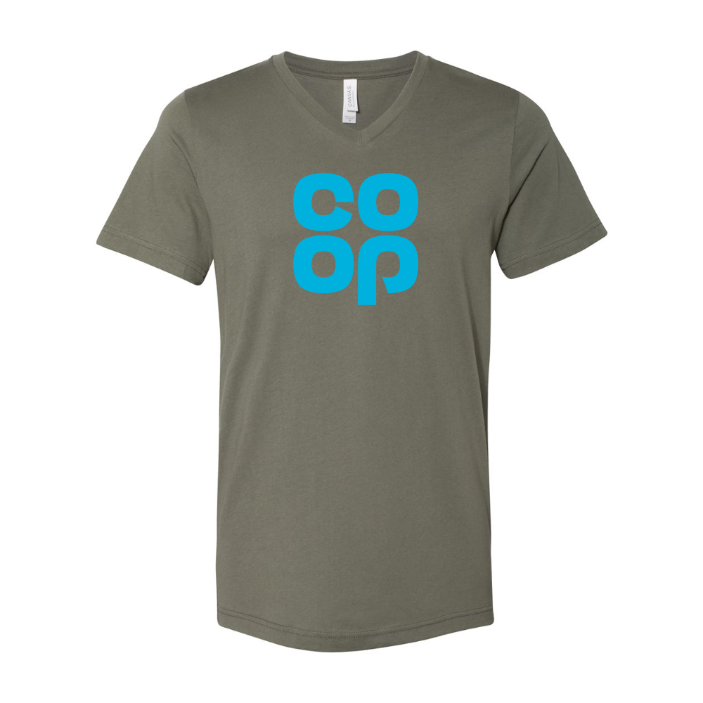 CoOp  BELLA  CANVAS - Jersey V-Neck T-Shirt