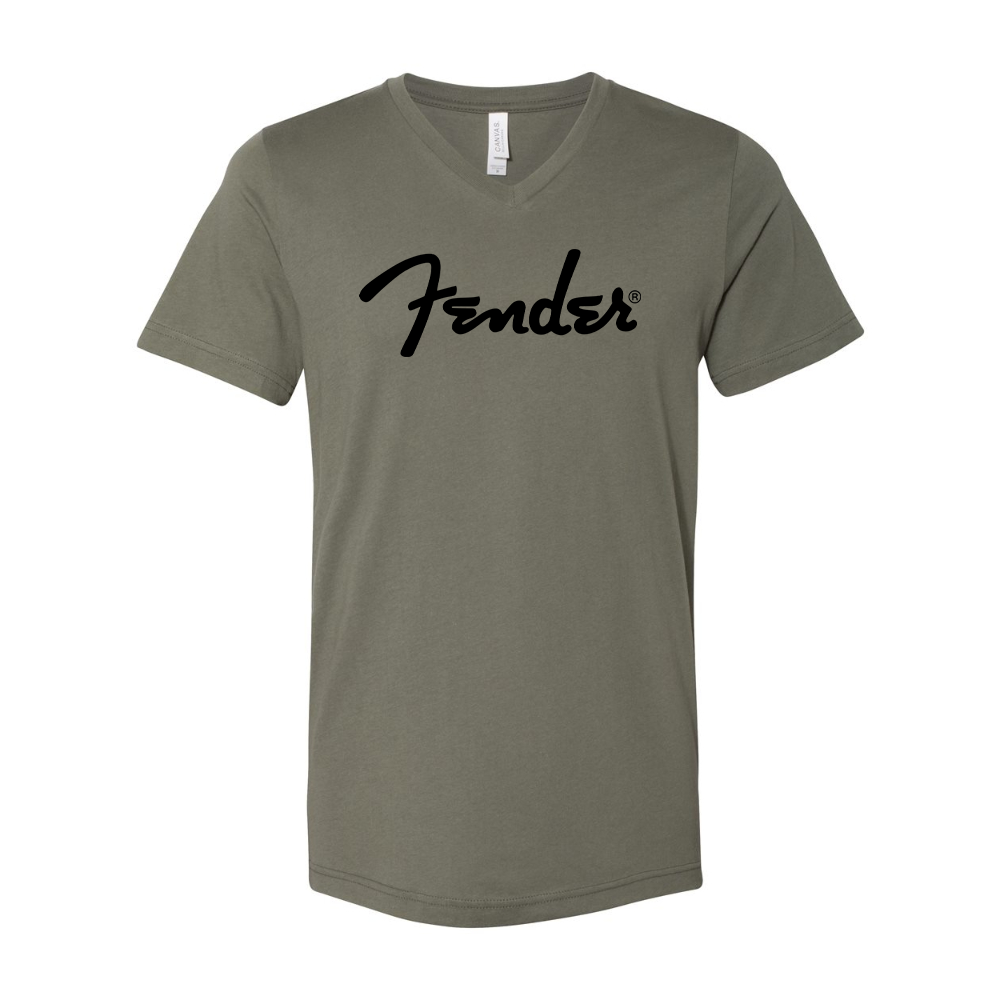 Fender BELLA  CANVAS - Jersey V-Neck T-Shirt