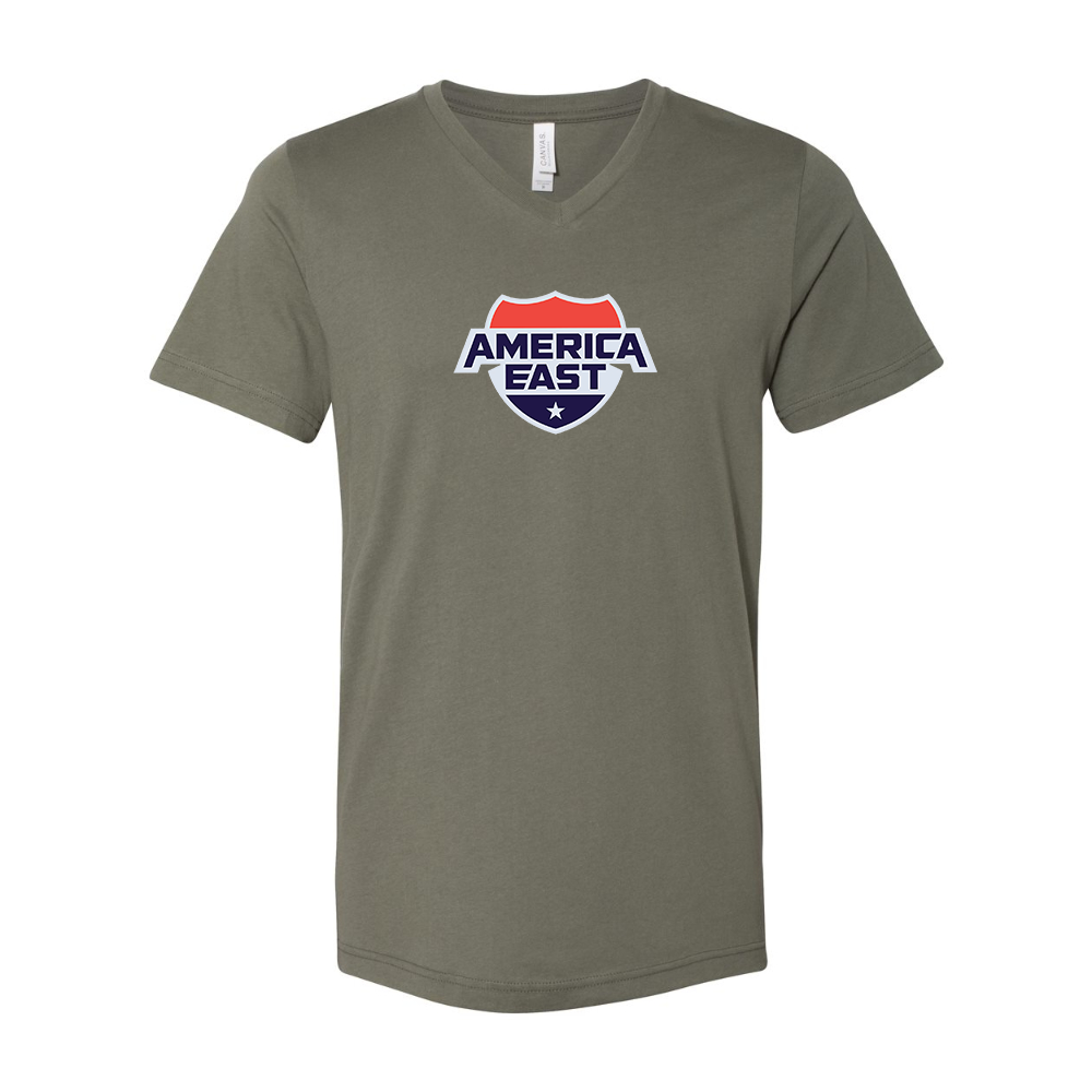 America East Conference BELLA  CANVAS - Jersey V-Neck T-Shirt