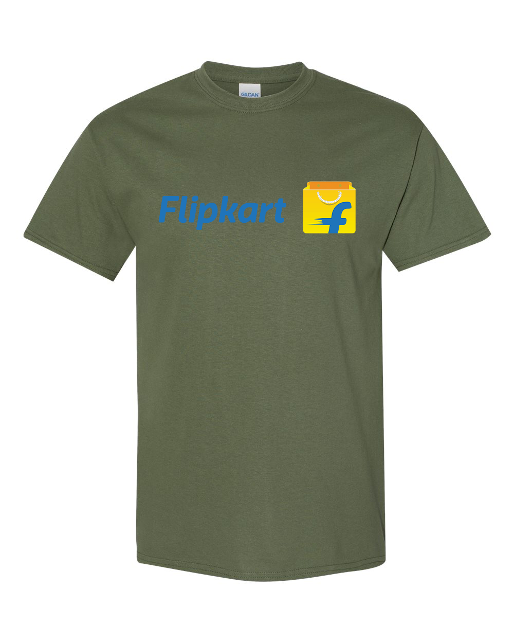 Men's  Flipkart Gildan Heavy Cotton T-Shirt