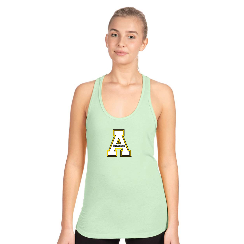 Women's Appalachian State Mountaineers Next Level Ideal Racerback Tank