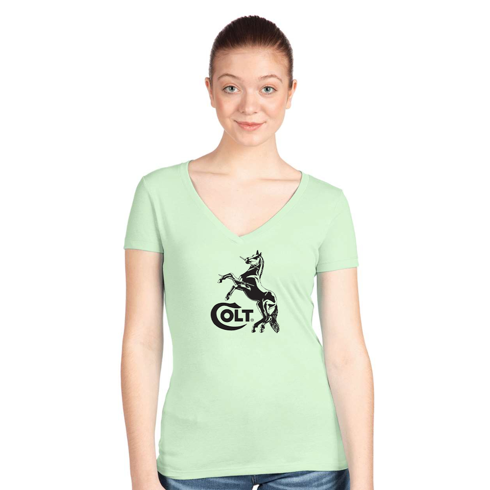 Women's Colt Horse Next Level V-Neck T-Shirt