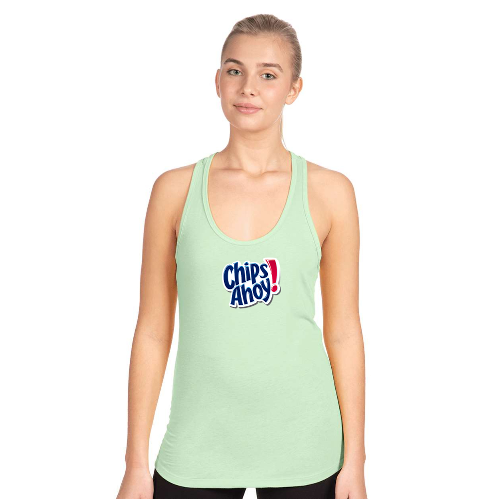 Women's Chips Ahoy Next Level Ideal Racerback Tank