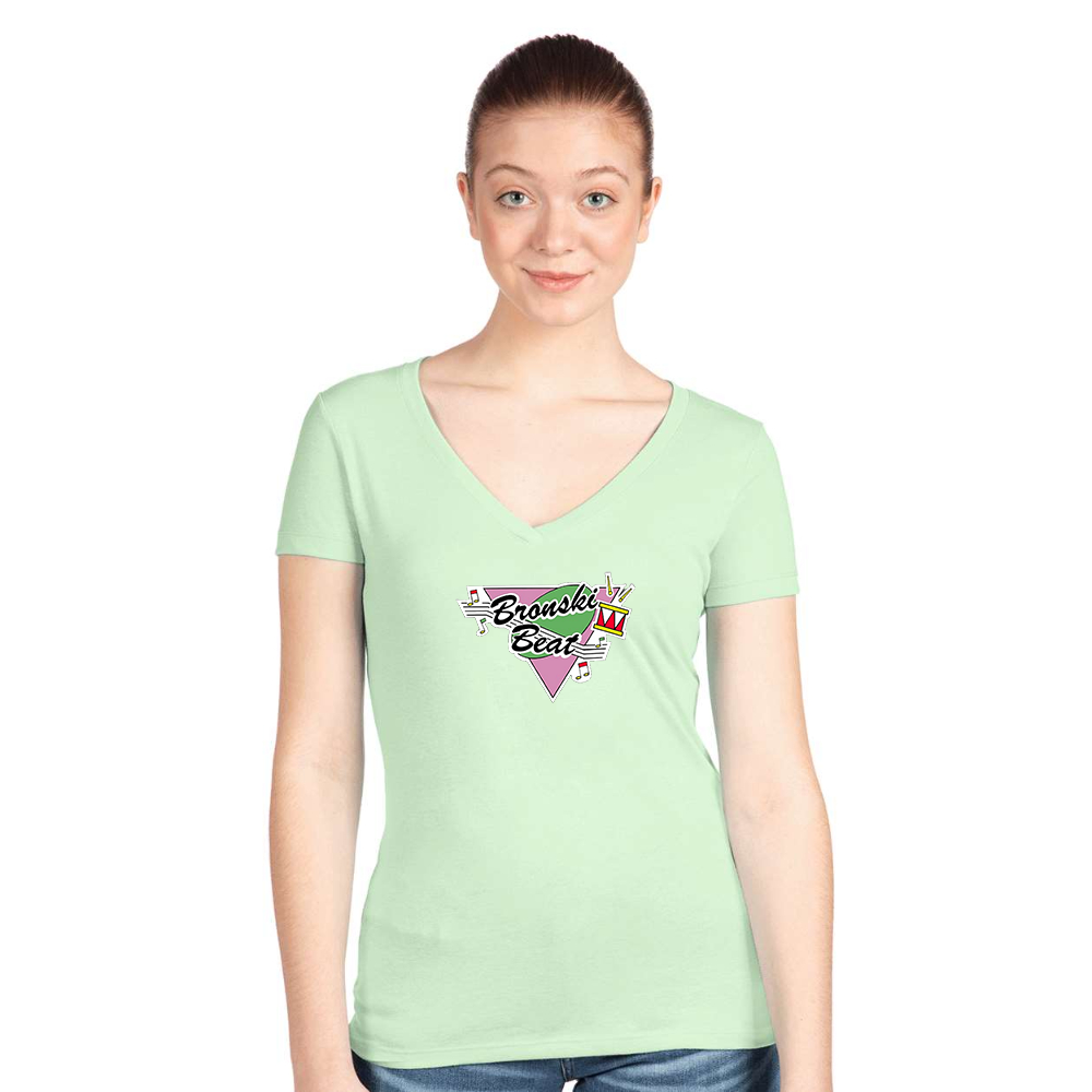 Women's  Bronski Beat  Next Level V-Neck T-Shirt