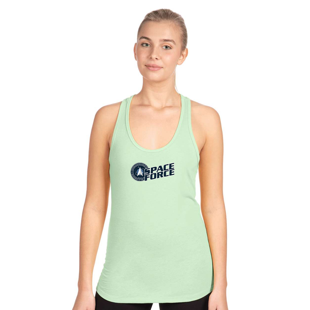 Women's  Space Force Next Level Ideal Racerback Tank