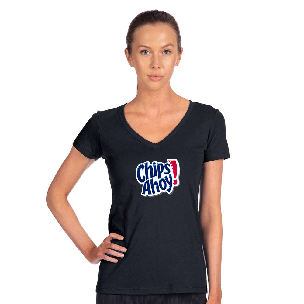 Women's Chips Ahoy Next Level V-Neck T-Shirt