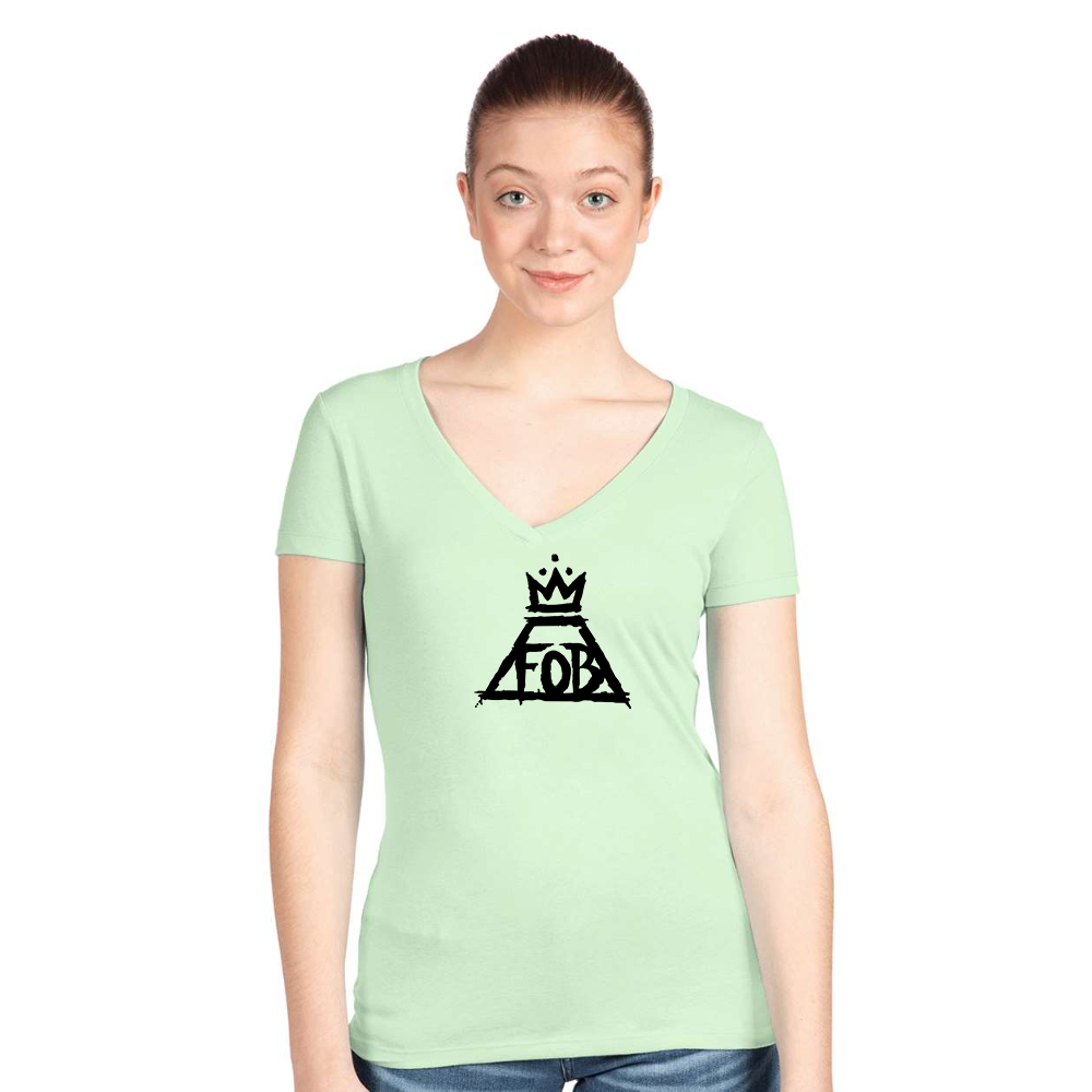 Women's Fall Out Boy Next Level V-Neck T-Shirt