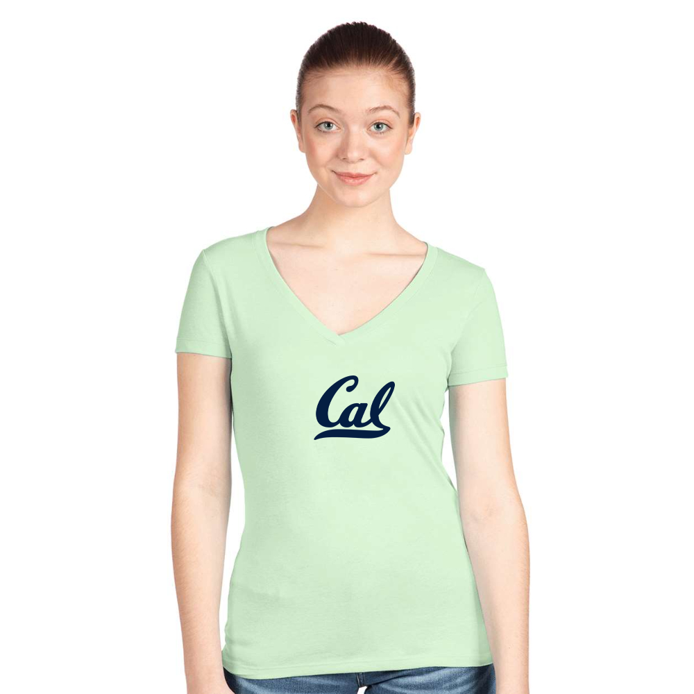 Women's California Golden Bears Next Level V-Neck T-Shirt