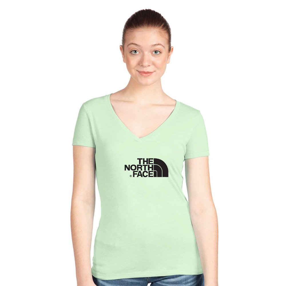 Women's  The North Face Black Next Level V-Neck T-Shirt