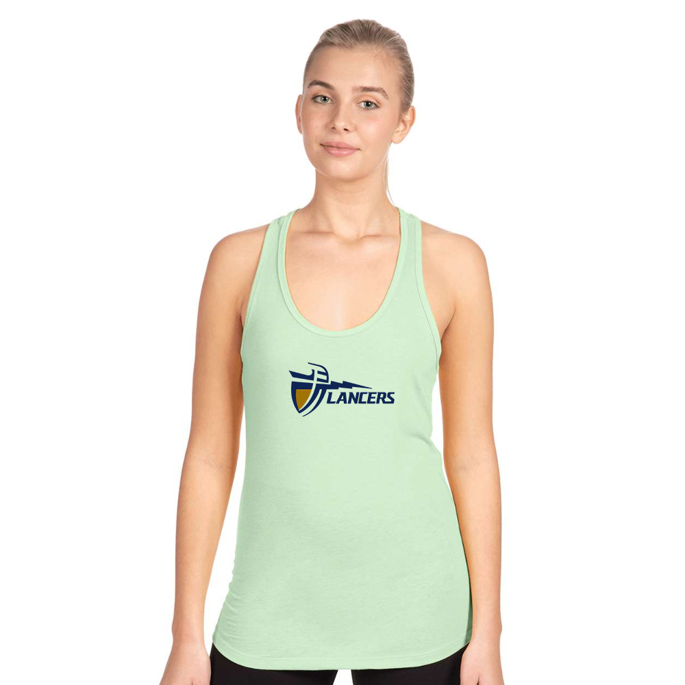 Women's Bucknell Bison Next Level Ideal Racerback Tank