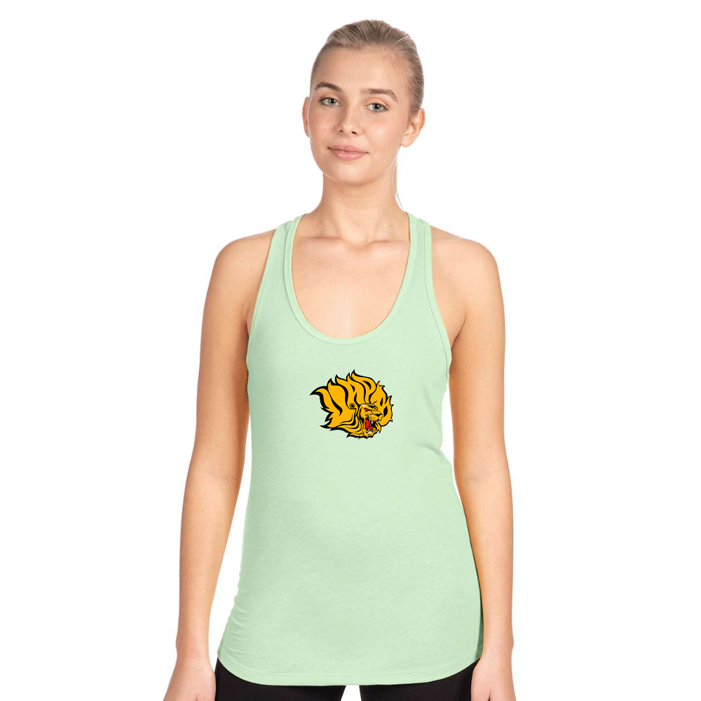 Women's  Arkansas PB Golden Lions Next Level Ideal Racerback Tank