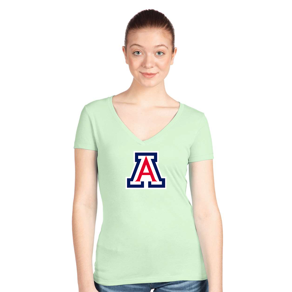 Women's   Arizona Wildcats  Next Level V-Neck T-Shirt