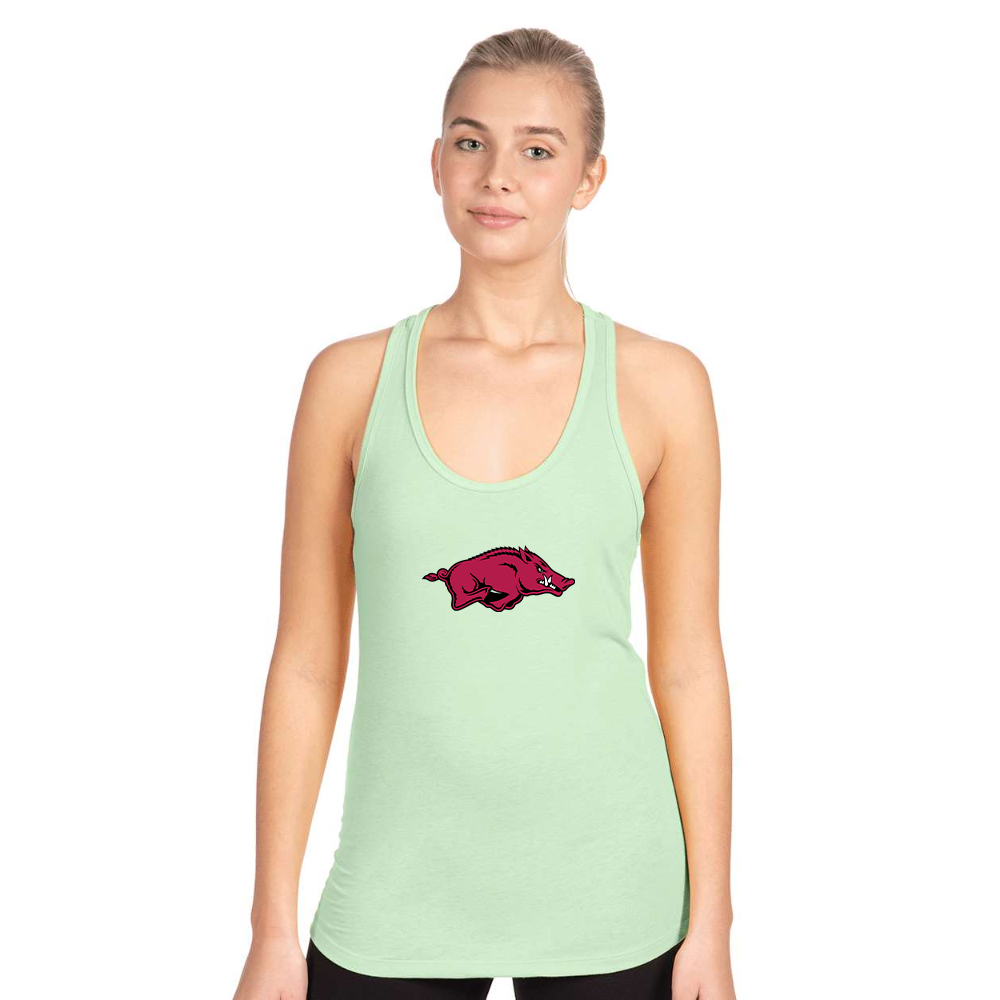 Women's Arkansas Razorbacks Next Level Ideal Racerback Tank