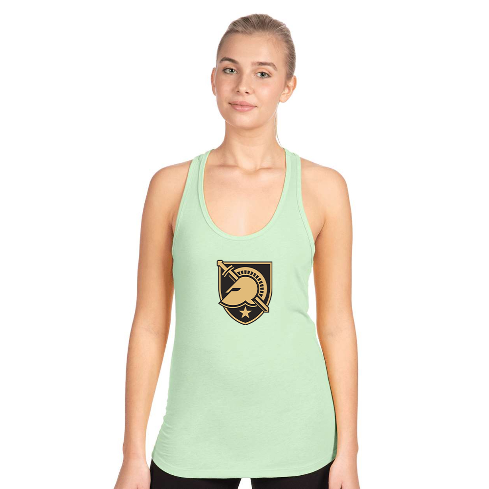 Women's   Army Black Knights  Next Level Ideal Racerback Tank