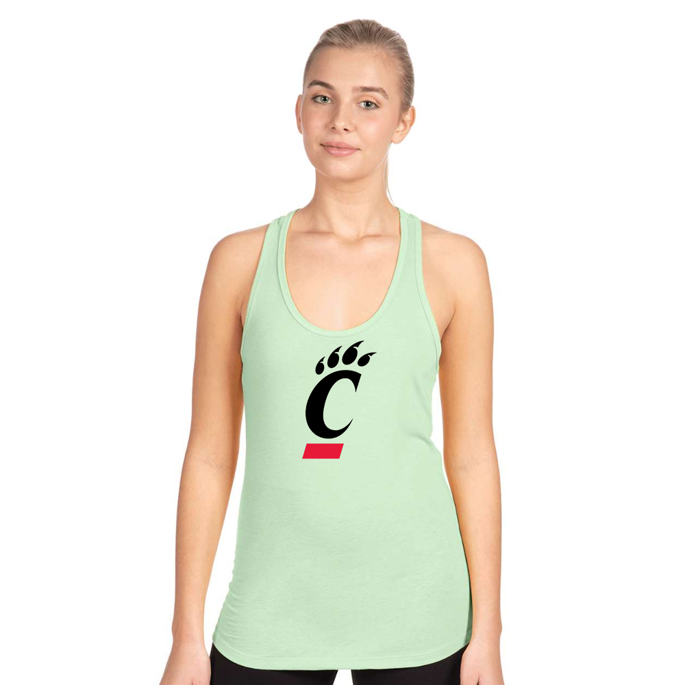 Women's  Cincinnati Bearcats  Next Level Ideal Racerback Tank