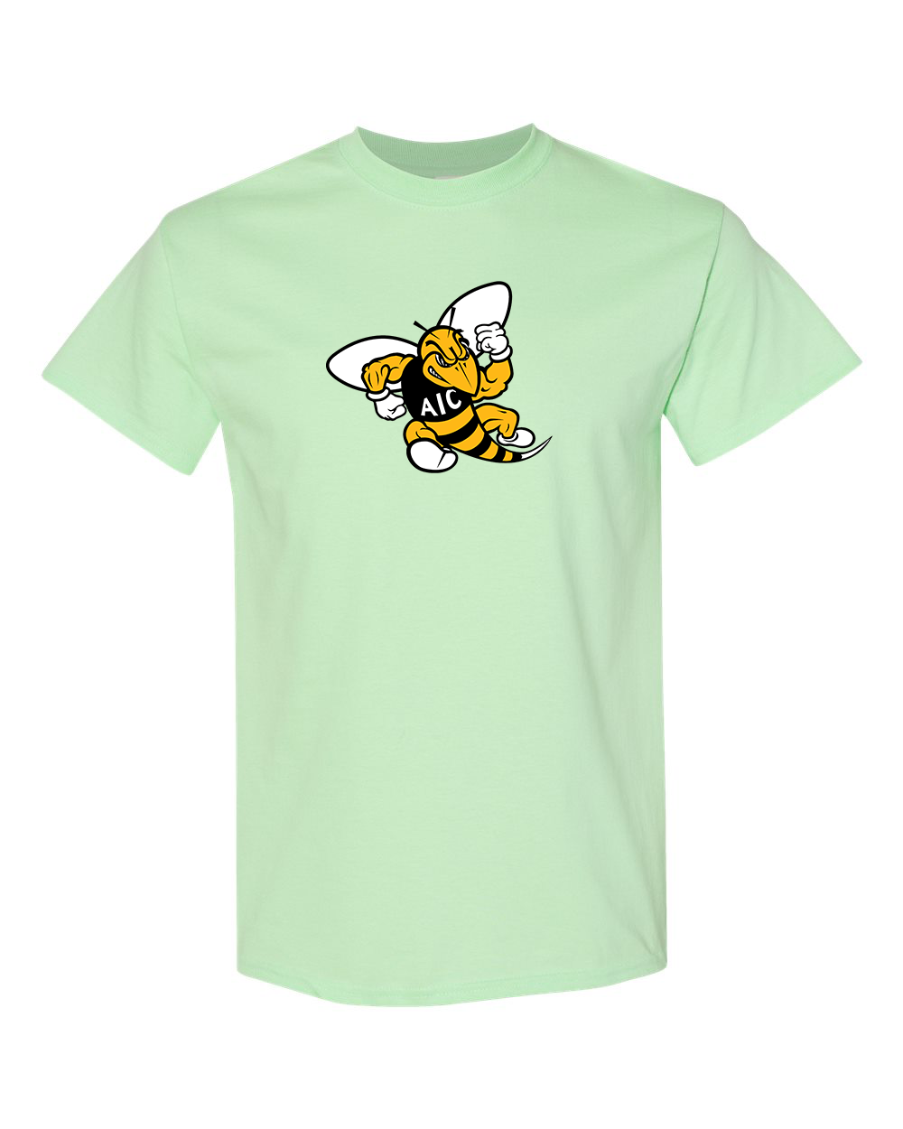 Men's AIC Yellow Jackets  Gildan Heavy Cotton T-Shirt